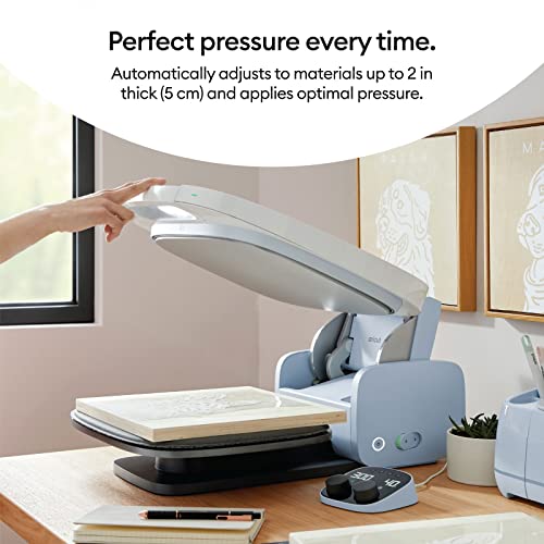 Cricut Autopress- Professional Automated Heat Press for T-Shirts, Decor, Home-Friendly Design, Commercial-Level Capabilities