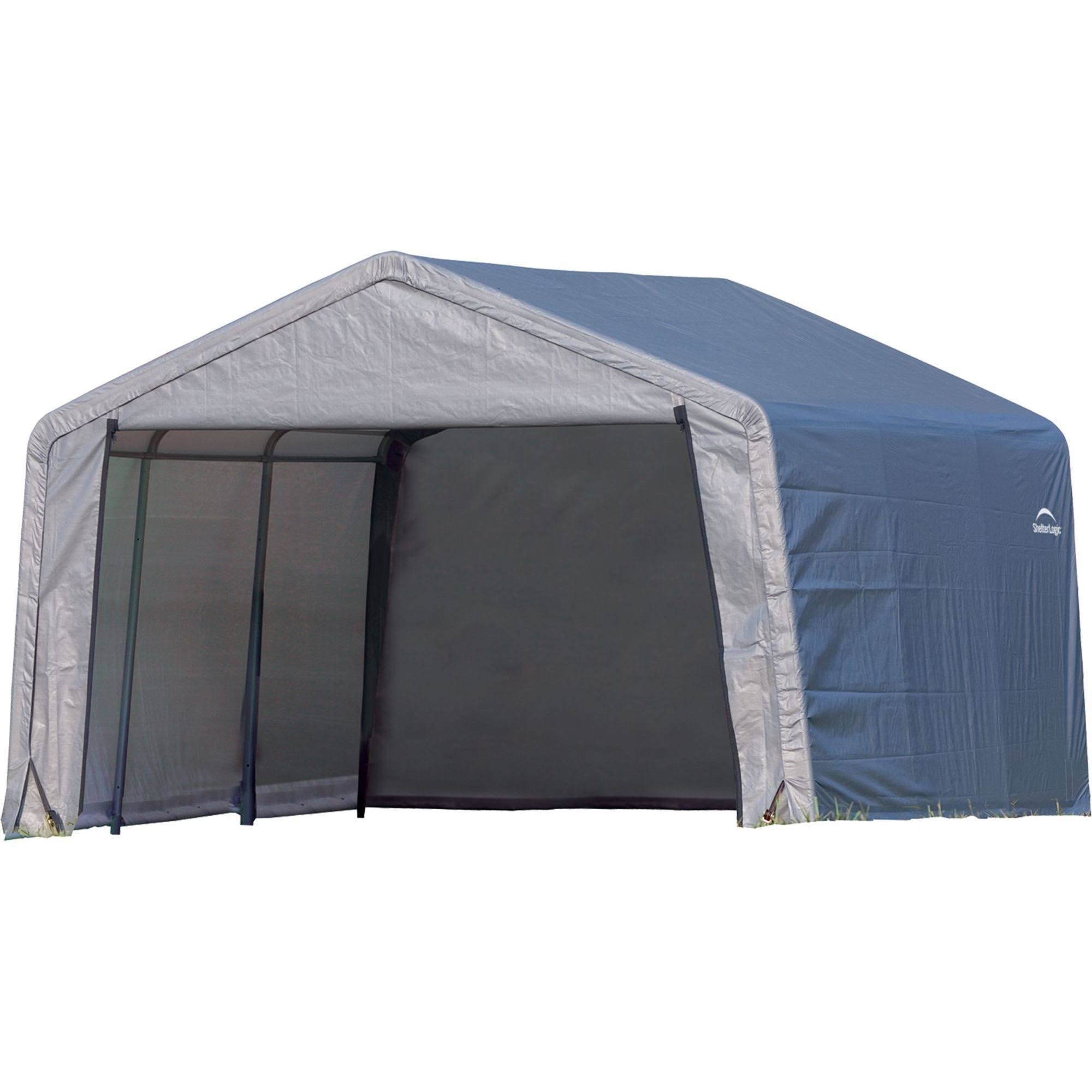 Shelter Logic Shed-in-a-Box Canopy Storage Shed - 6&acute; x 6&acute;