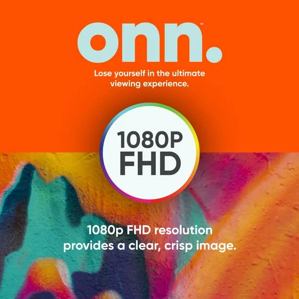 ONN 50-Inch Class 4K Ultra HD LED Smart TV HDR (2160p) Resolution, 60 Hz Refresh Rate, DLED Display, Wireless Streaming, 100012585 (Renewed)