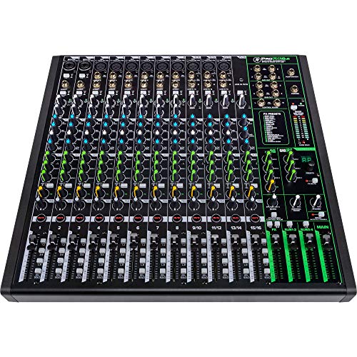 Mackie ProFX10 Go Battery-powered 10-channel Mixer with USB and Enhanced Effects