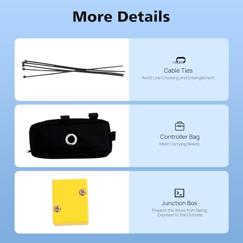 20" Front Wheel Hub Electric Bike Conversion Kit,36v Front Wheel E-Bike Conversion Kit with SW-810LED Display