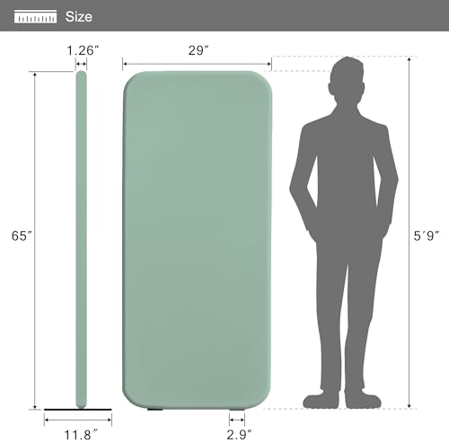 Standing Room Dividers, Privacy Divider Panel Wall, Portable Divider Separator Screen for Classroom, Office, Studio, Home, Scratch Resistance