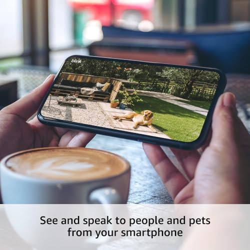 Blink Outdoor 4 (newest model), Wire-free smart security camera, two-year battery life, two-way audio, HD live view, enhanced motion detection