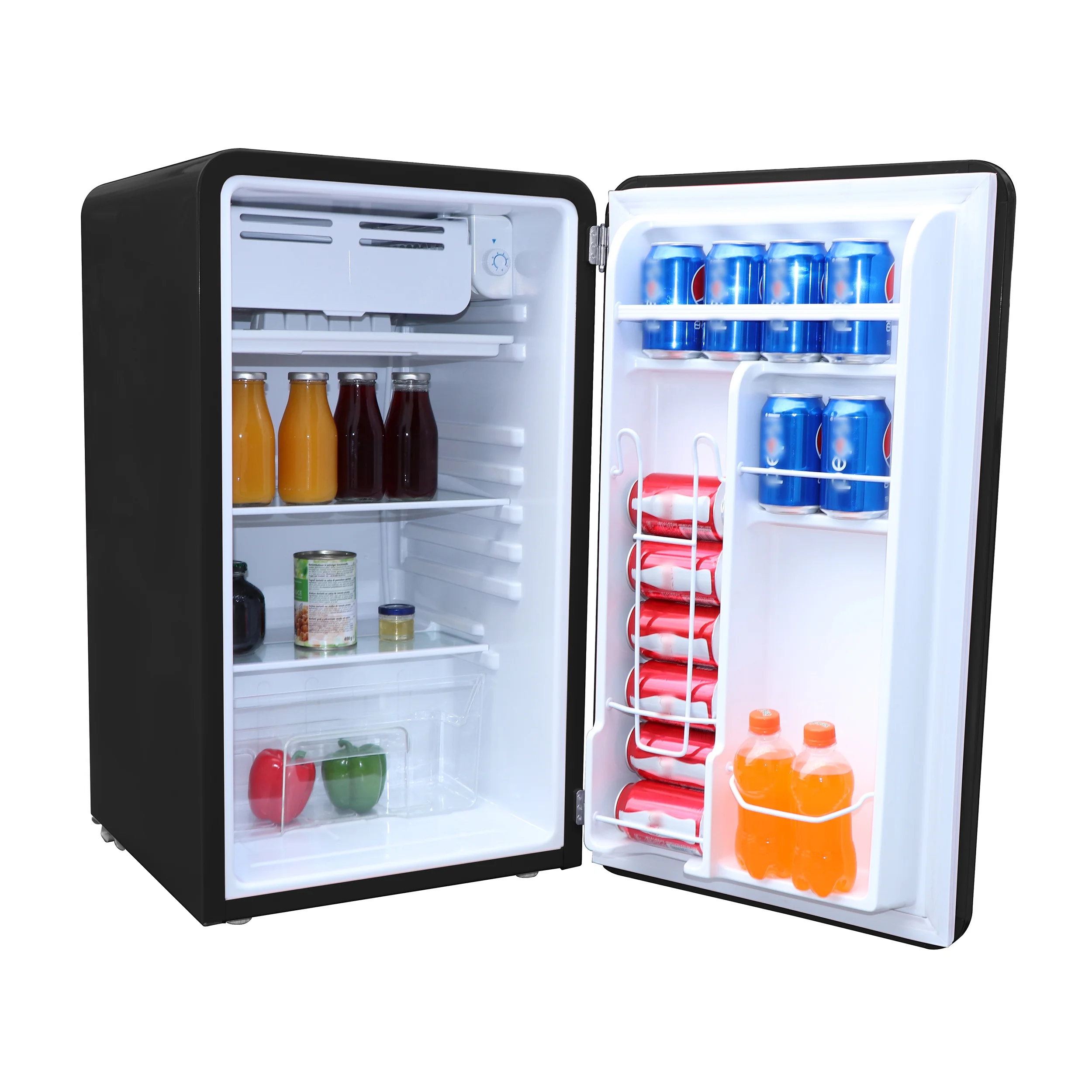 Frigidaire 3.2 cu ft Single Door Retro Compact Fridge EFR372, Pink