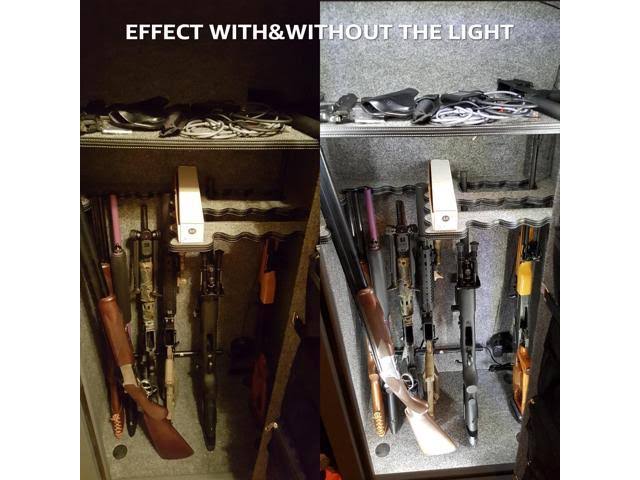 Torchstar LED Safe Lighting Kit, (6) 12’’ Linkable Light Bars + Motion Sensor + Power