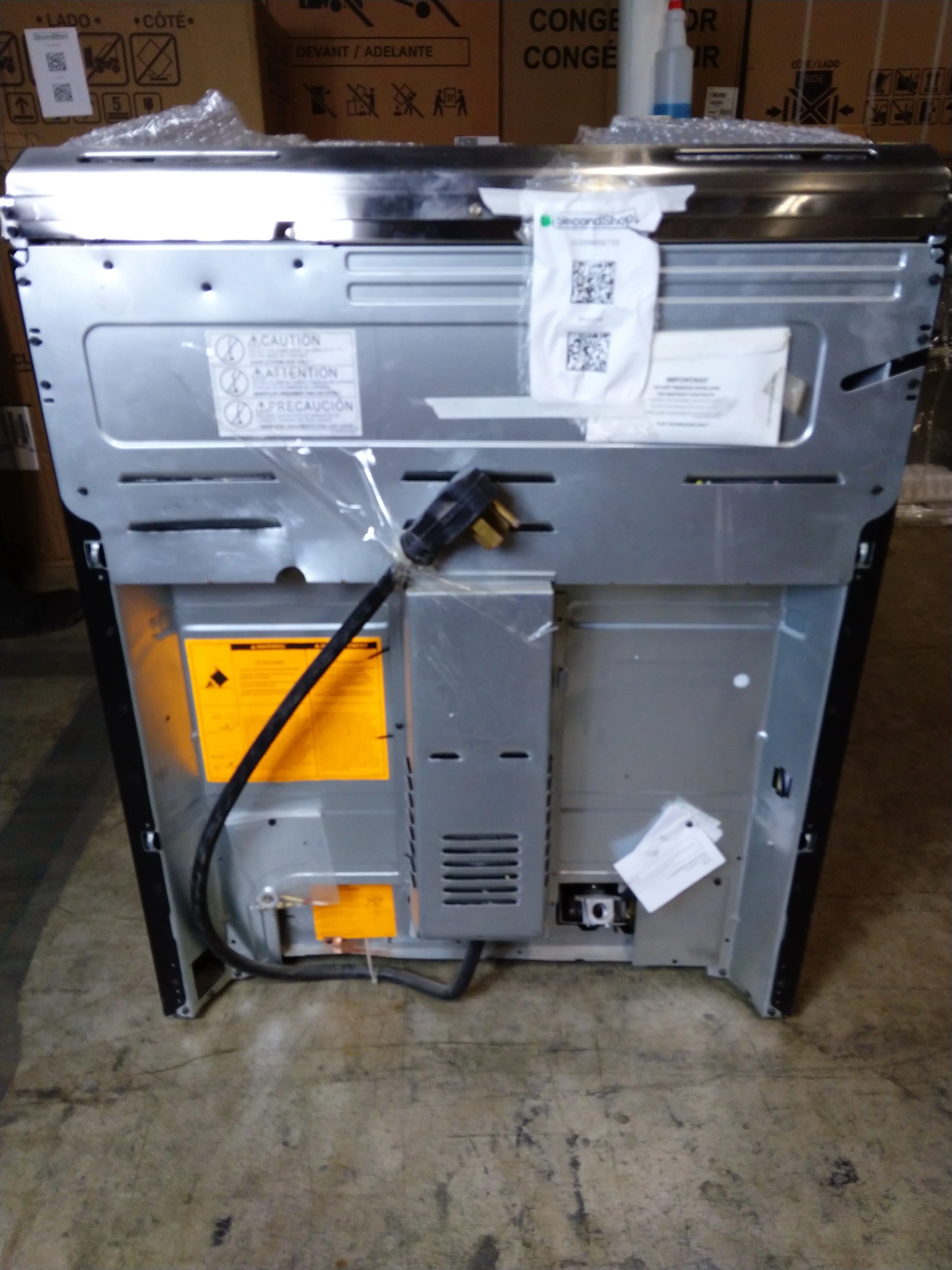 GE Café�?Series Slide-In Front Control Dual-Fuel Range with Baking Drawer - CC2S985SETSS