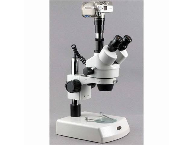 Amscope 3.5X-90X Stereo Zoom Microscope with Dual Halogen Lights with 10MP Camera
