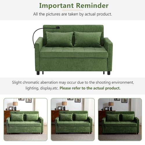 Merax 3 in 1 Convertible Sleeper Sofa Bed