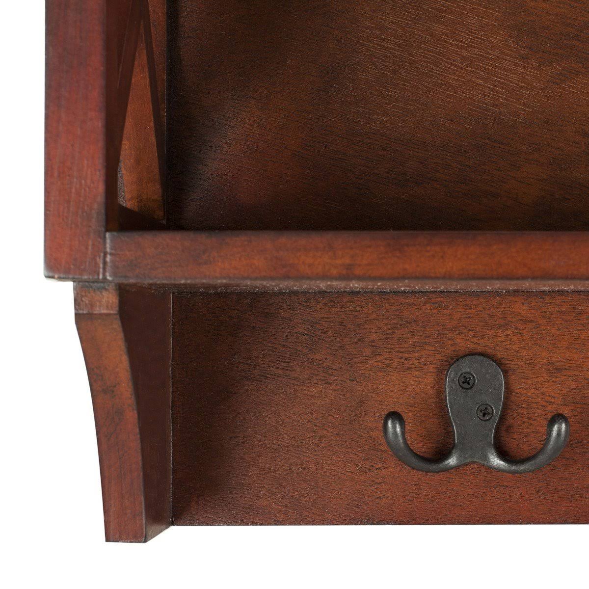 Safavieh Freya Hanging Storage Wall Rack - Grey