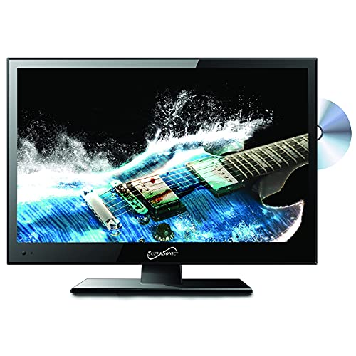 SuperSonic SC - 1080p LED Widescreen HDTV, Built-in DVD Player with HDMI, USB