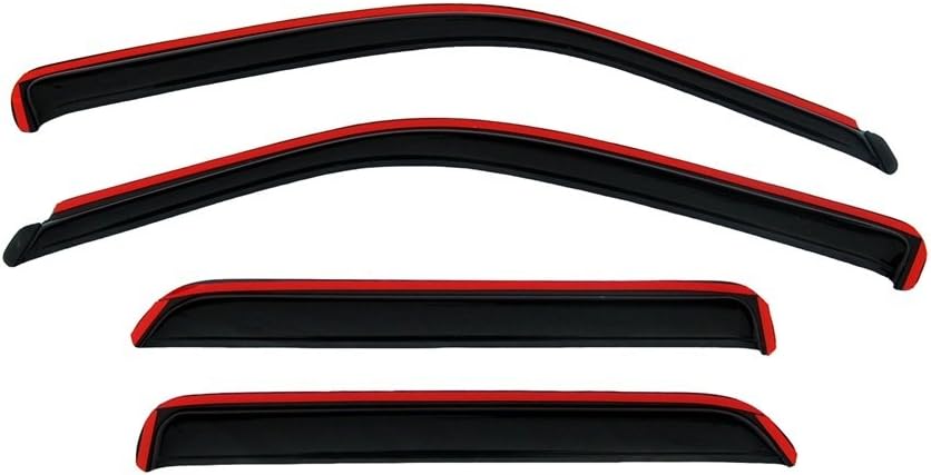 Auto Ventshade AVS 684109 Chrome Ventvisor Side Window Deflector, 4-Piece Set for 2009-2022 Dodge Ram 1500 w/Crew Cab