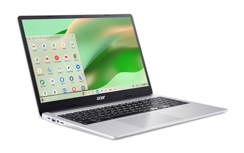 Acer Chromebook 315 Laptop | Intel Celeron N4500 | 15.6" Full HD IPS Display | Intel UHD Graphics | 4GB LPDDR4X | 64GB eMMC | Intel Wi-Fi 6 | DTS