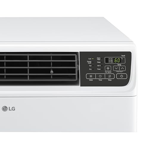 LG 12,000 BTU Dual Inverter Smart Window Air Conditioner, Cools 550 Sq. Ft., Ultra Quiet Operation, Up to 35% More Energy Savings, Energy Star