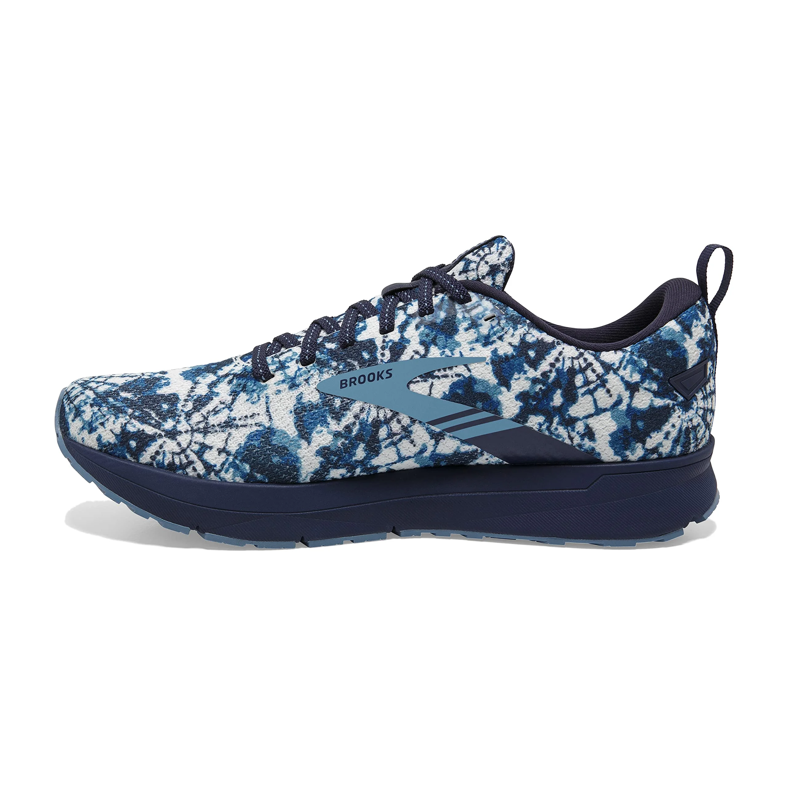Brooks Revel 5 White/Peacoat/Blue Shadow 10 D (M)