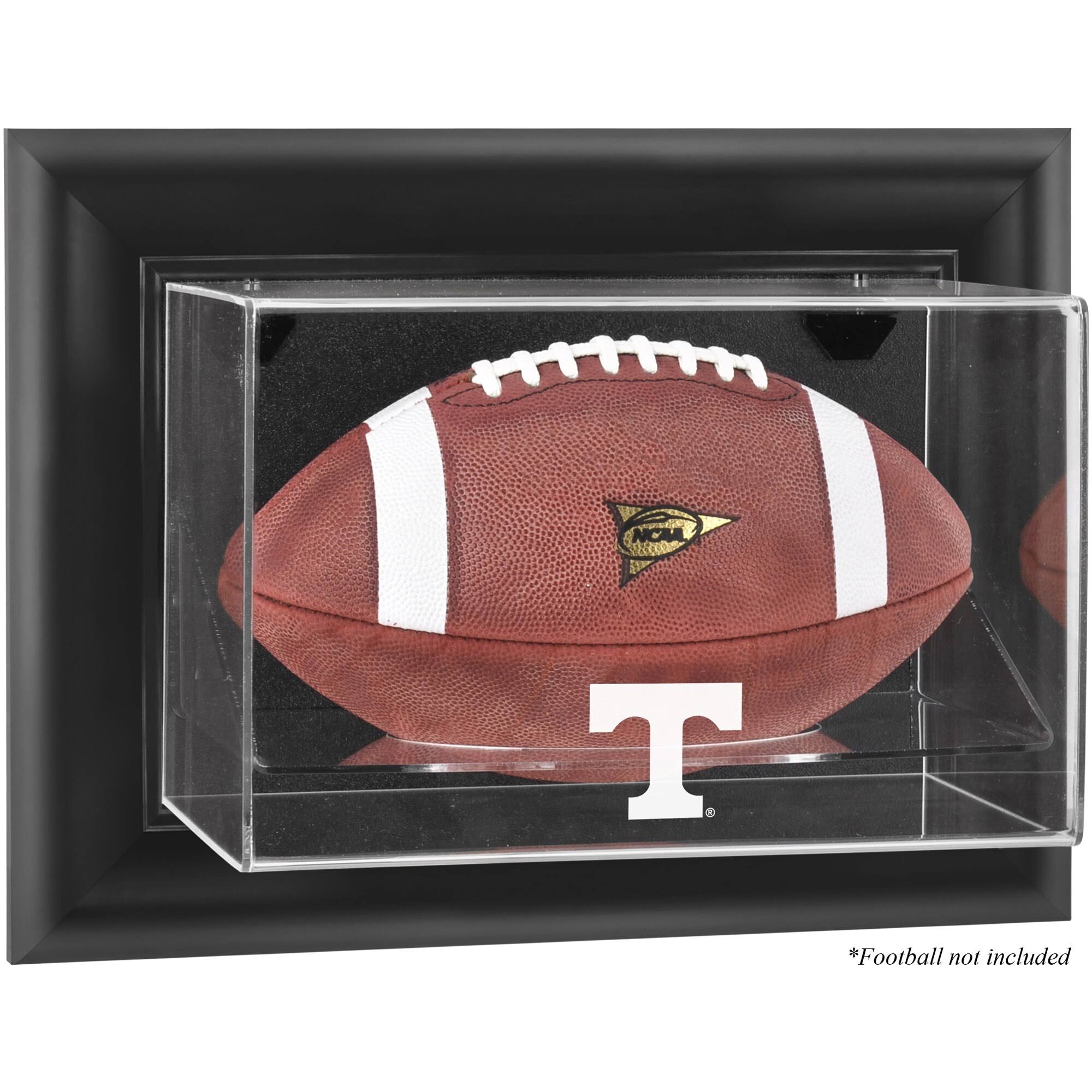 Fanatics Authentic Tennessee Volunteers Black Framed Wall-Mountable Football Display Case