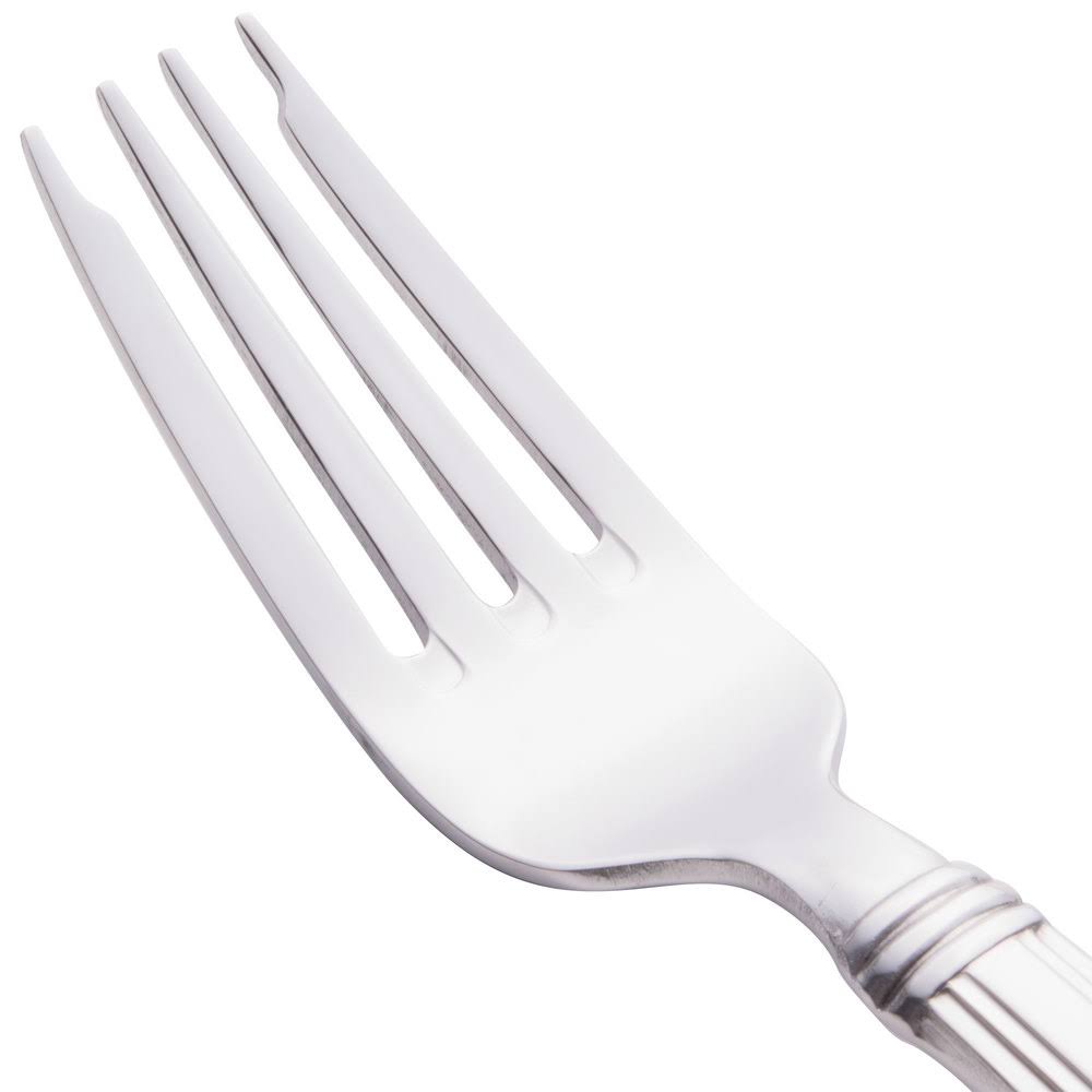 World Tableware 977 038 Slate 7 1/8x22 18/0 Stainless Steel Heavy Weight Salad Fork - 36/Case