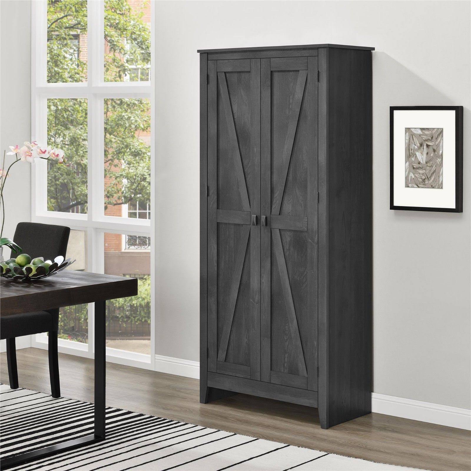 Ameriwood Home Farmington Wide Storage Cabinet, 31.5
