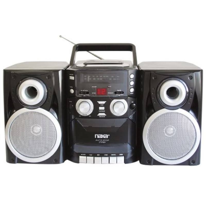 Naxa Electronics Npb-426 Portable CD Player with Am/fm Stereo Radio Cassette