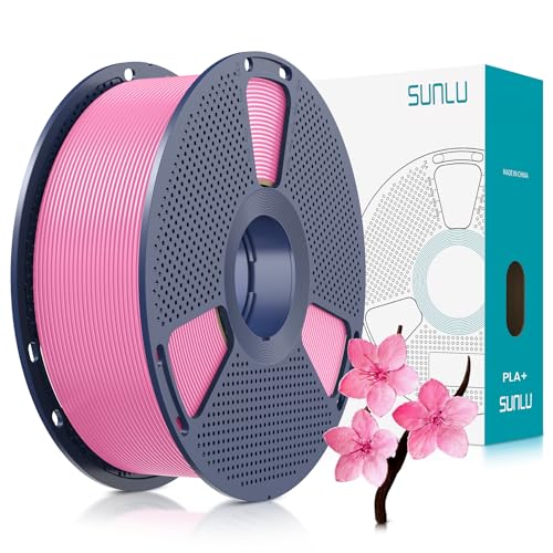 SUNLU 3D Printer Filament Bundle, PLA Plus Filament 10KG 1.75mm, Neatly Wound Filament for Most 3D Printer, 10 Colors, 1kg Spool