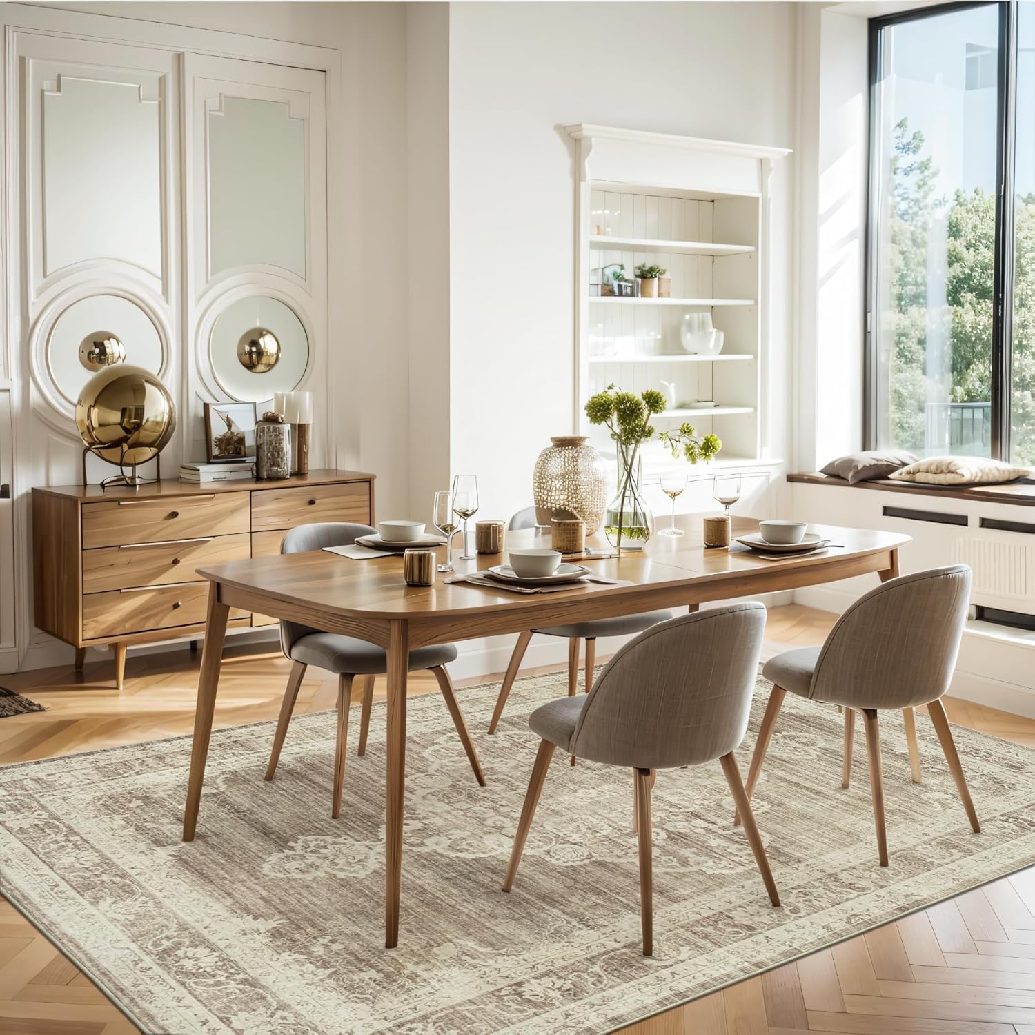 9x12 Area Rugs for Living Room Washable
