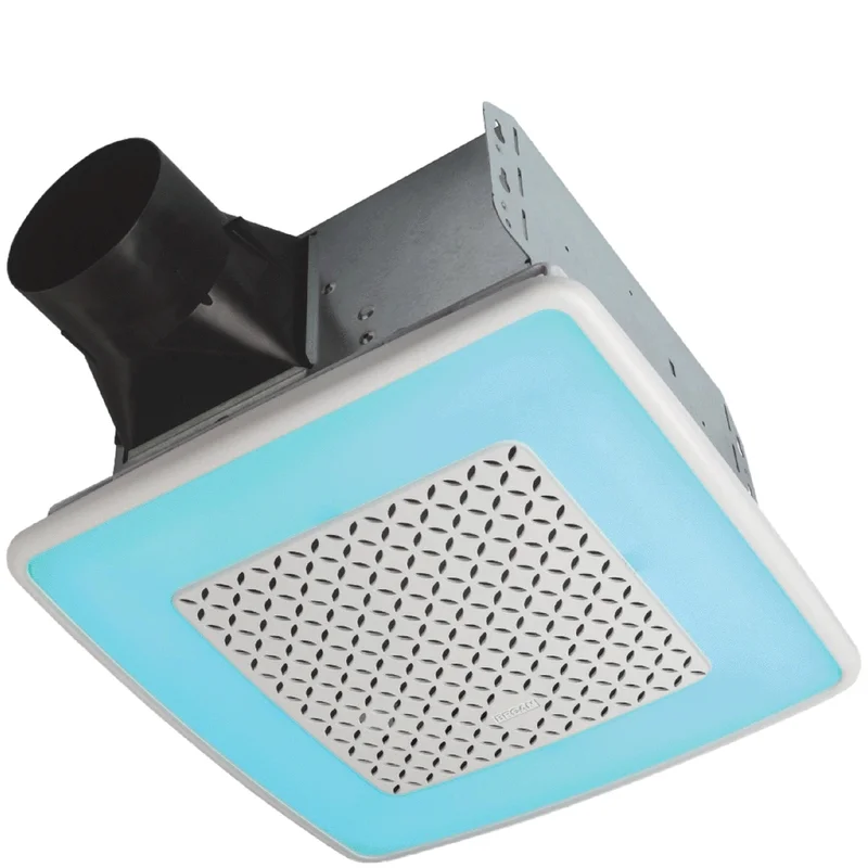 Broan NuTone Broan ChromaComfort Ventilation Fan with Multicolor LED Light and Control