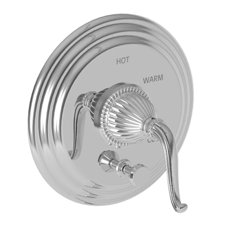 Alexandria Pressure Balance Tub/Shower Valve Trim Only with Lever Handle - Polished Gold PVD