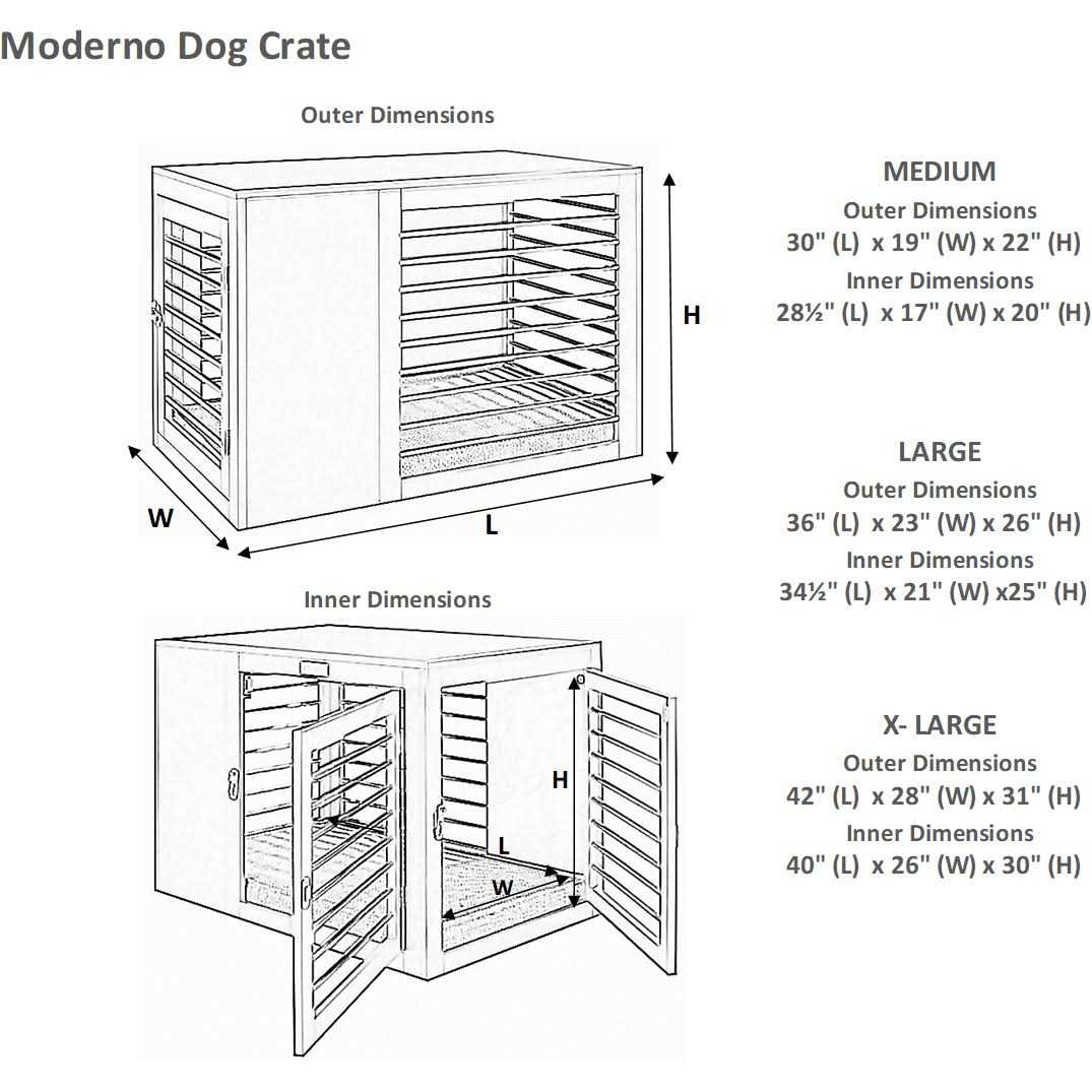 Bowsers Moderno Dog Crate - Pet Supplies online store