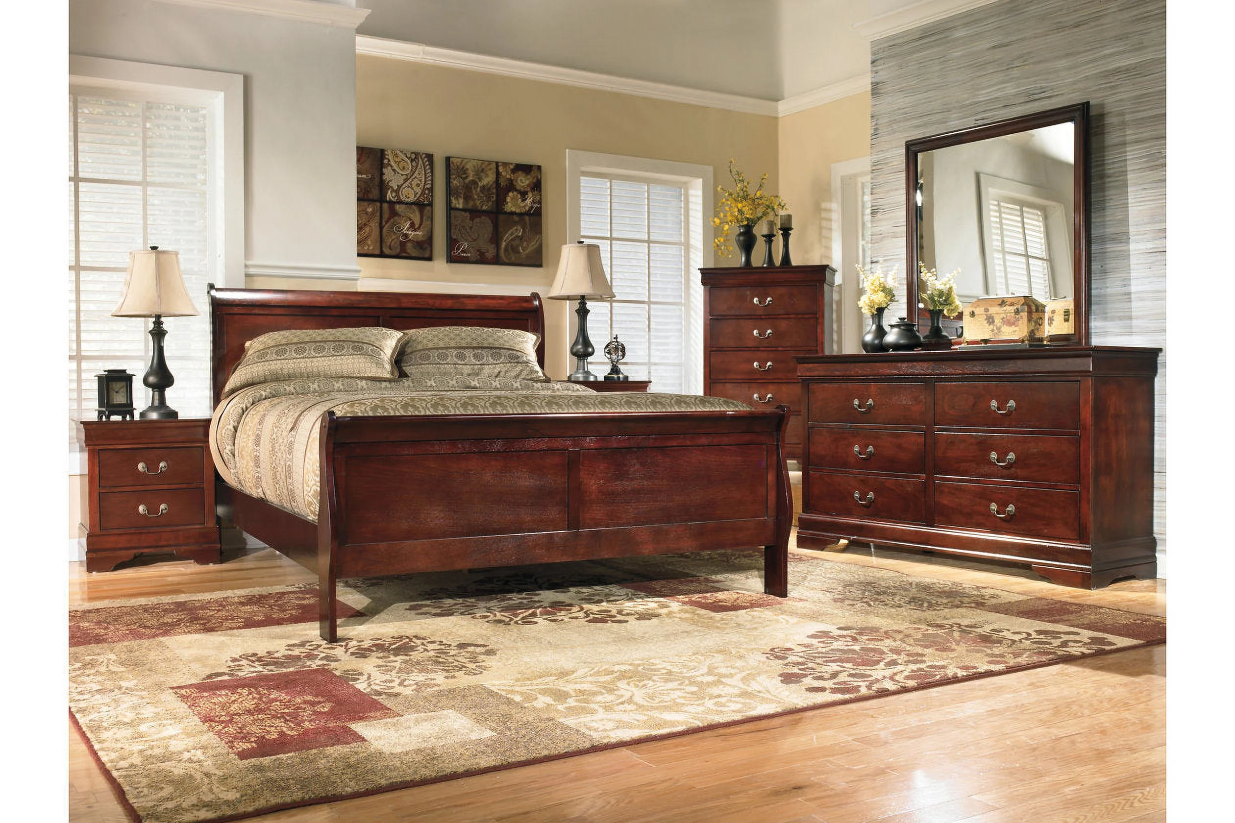 Signature Design by Ashley Alisdair 6-Drawer Double Dresser in Brown