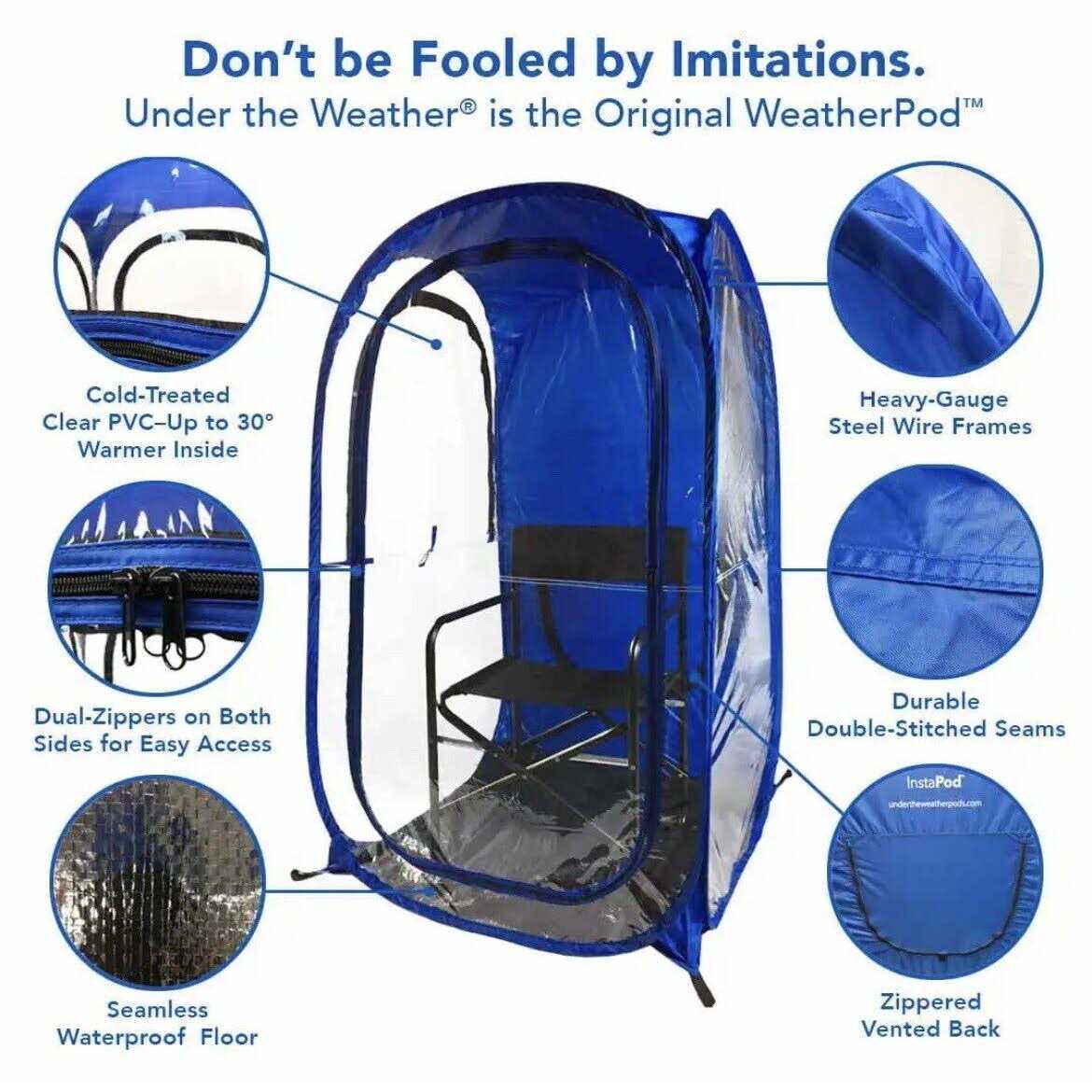 Under the Weather Insta Pod Pop-Up Tent - Sports Supplies Online Store