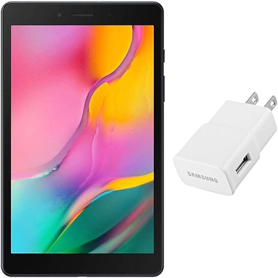 Samsung Galaxy Tab A 8.0" (2019, WiFi + Cellular) 32GB, 5100mAh Battery, 4G LTE Tablet & Phone (Makes Calls) GSM Unlocked SM-T295