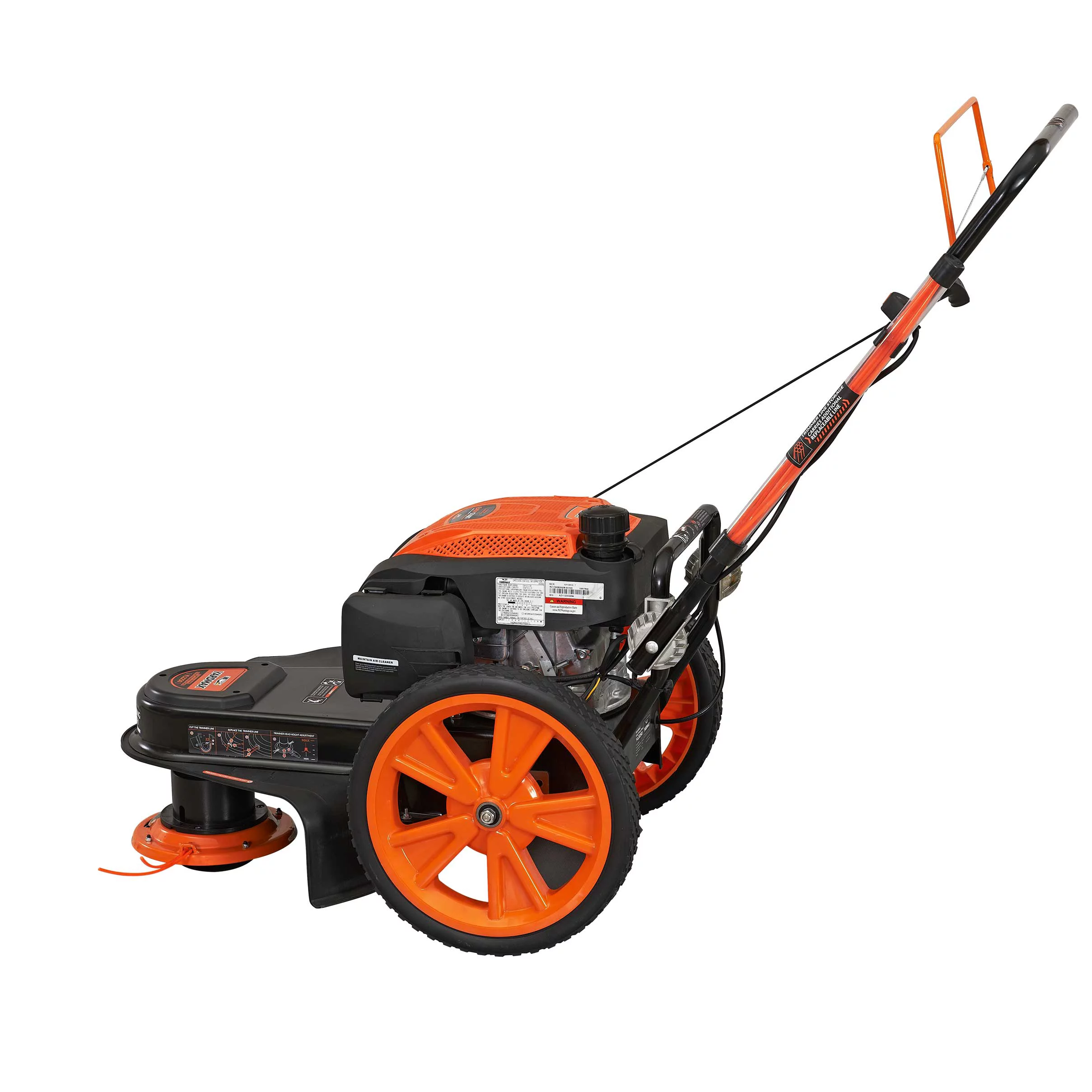 YARDMAX 22 in. 170cc Gas Walk Behind String Trimmer Mower - Radiant Selections