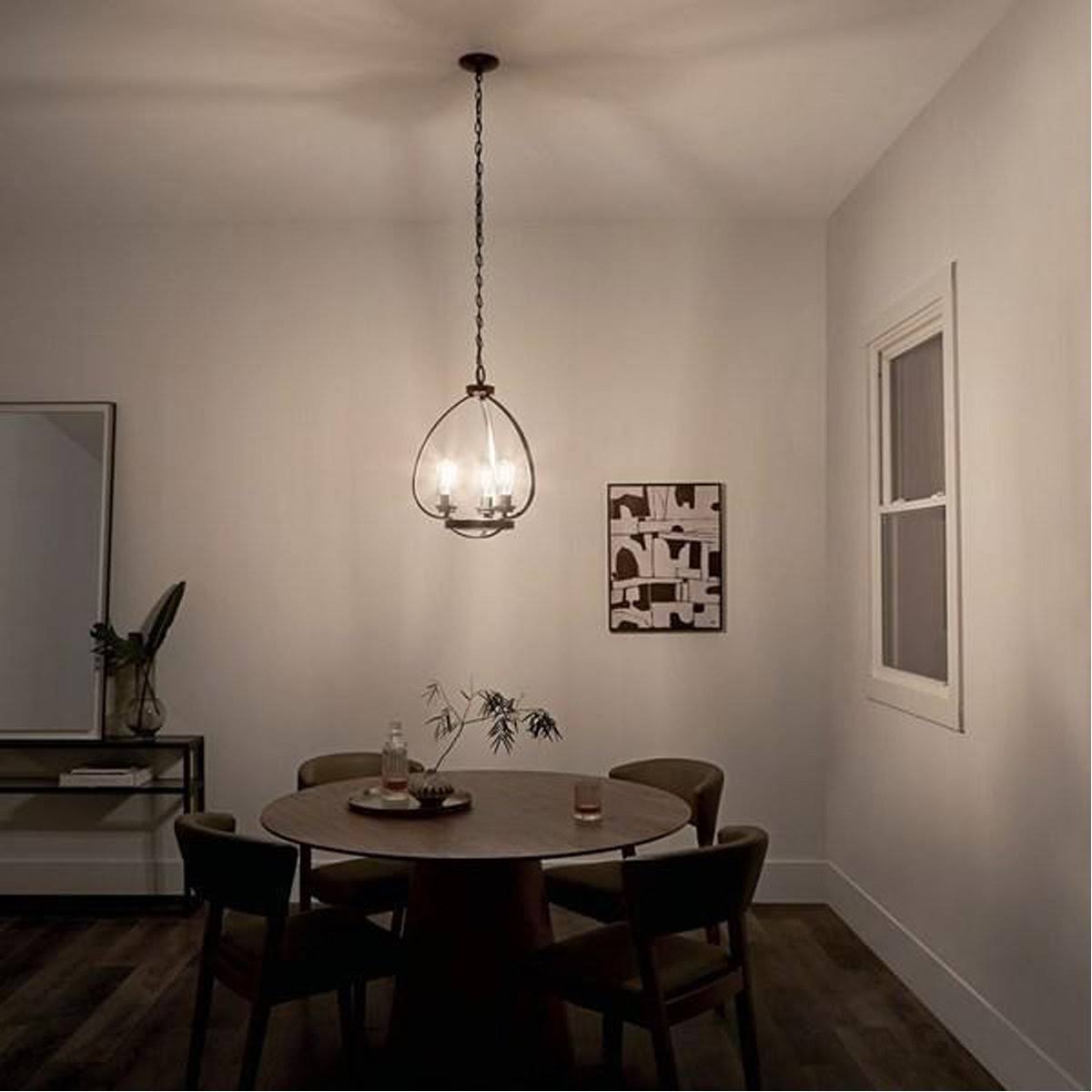 Kichler Tuscany 3 Light Mini Chandelier, Olde Bronze - 44059OZ