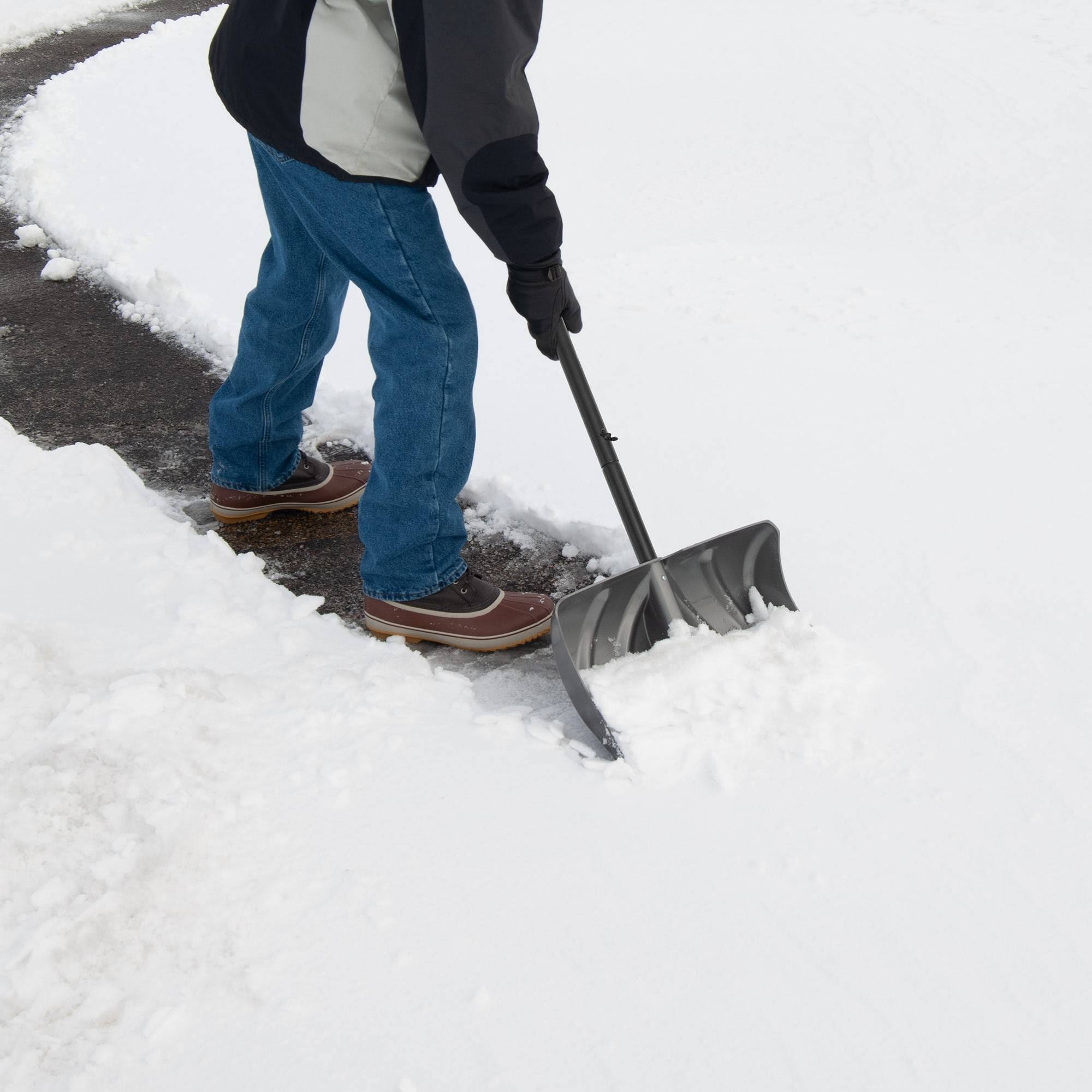 Suncast SC2700KDD Snow Shovel, Grey, Black