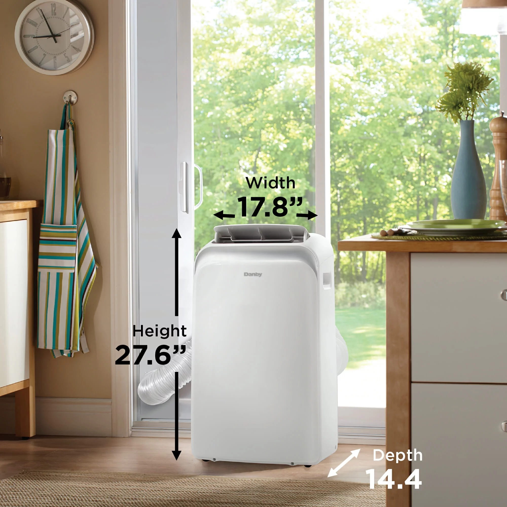 Danby DPA060B1WDB 6000 BTU (10,000 ASHRAE) 3-in-1 Portable Air Conditioner