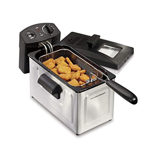 Hamilton Beach Deep Fryer, Frying Basket with Hooks