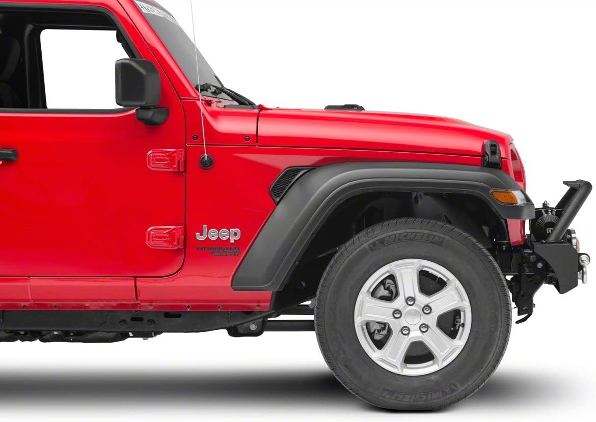 Zotoyi Redrock Attack Stubby Winch Front Bumper Compatible with 18-22 Jeep Wrangler JL