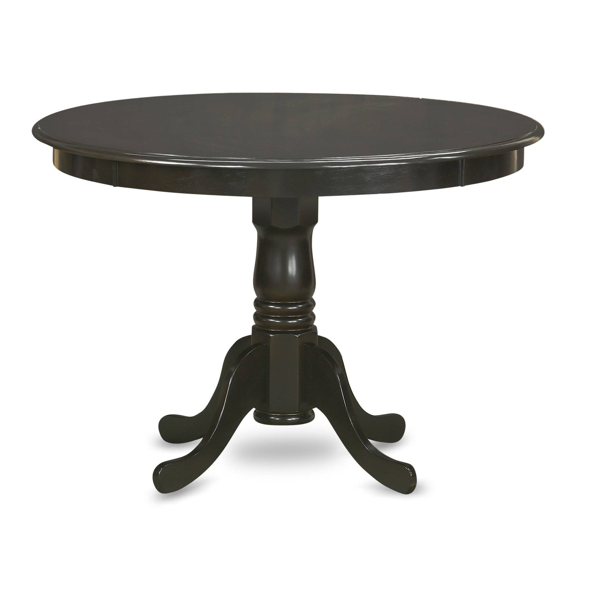 East West Furniture Hlly3-cap-w 3 Piece Small Kitchen Table and Chairs set-Kitchen Table and 2 Kitchen Chairs