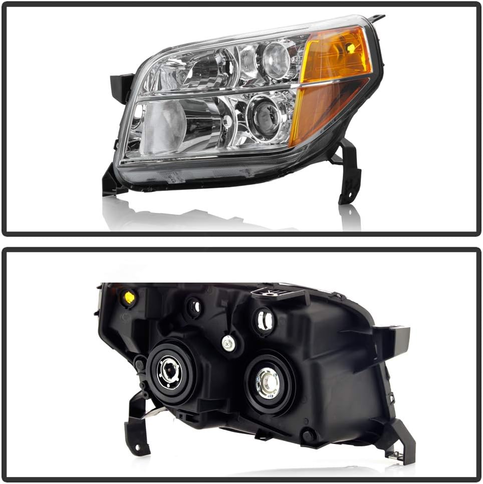 ACANII - For 2006 2007 2008 Honda Pilot Factory Stlye Headlights Headlamps Replacement Assembly Driver & passenger Side