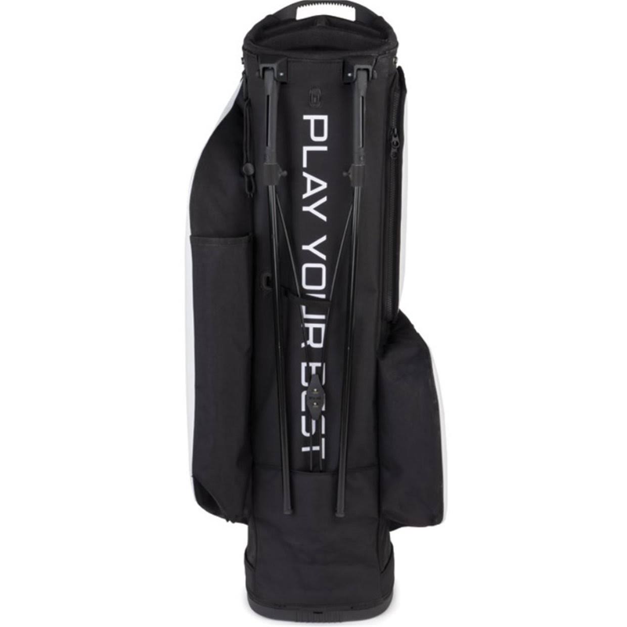 Ping Hoofer Tour Stand Bag - White Black