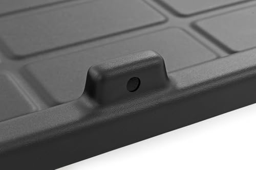 Rough Country Truck Bed Cargo Storage Tray - Fits All Popular Pickup Trucks, Organizer with Slide Out Design for Easy Tailgate Access, Black