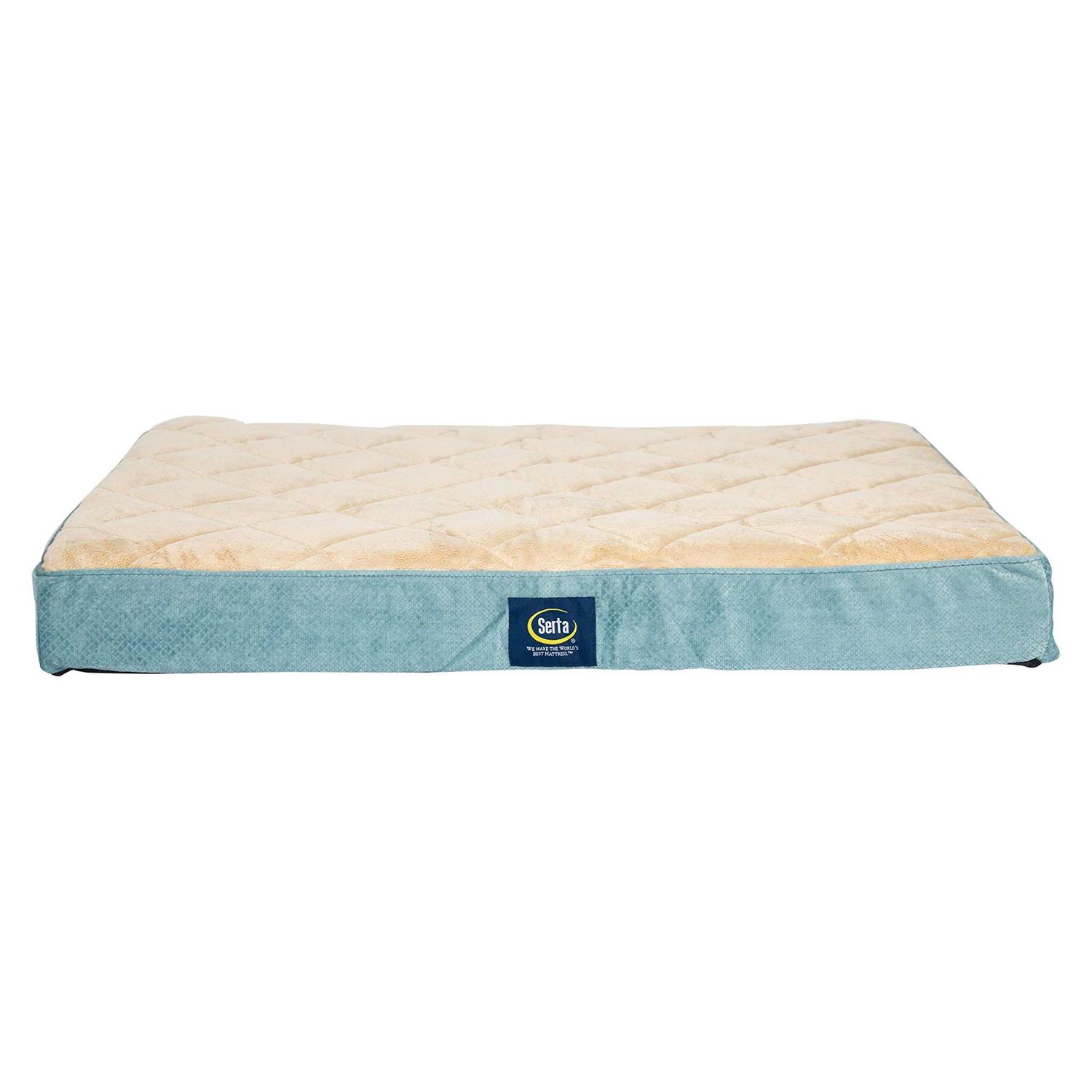 Serta Ortho Foam Quilted Pillowtop Pet Bed - Pet Supplies online store