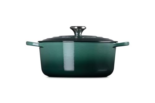 Le Creuset Enameled Cast Iron Signature Round Dutch Oven, 5.5 qt., Cerise