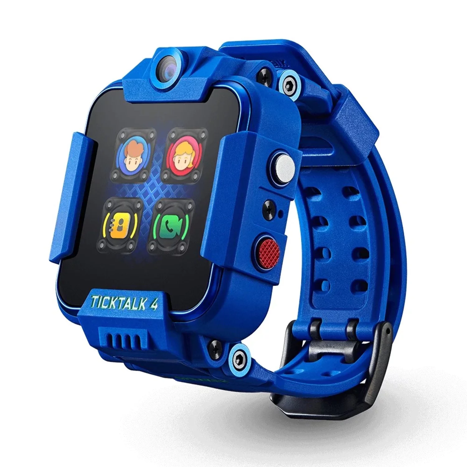 TickTalk 4 Unlocked 4G LTE Kids Smartwatch Phone with GPS Tracker, Combines Video, Voice and Wi-Fi Calling, Messaging