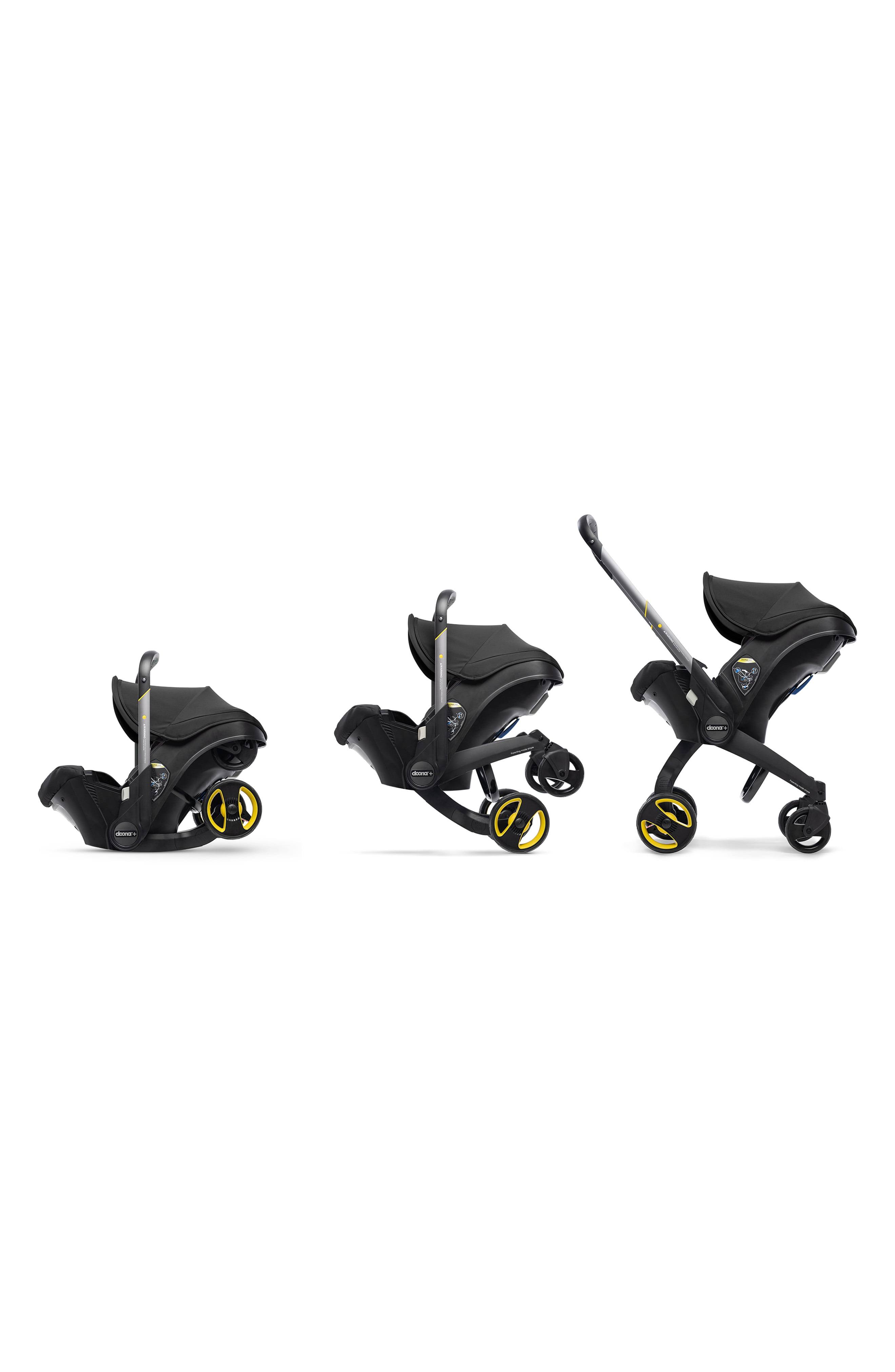 Doona Infant Car Seat Stroller with Base Nitro Black