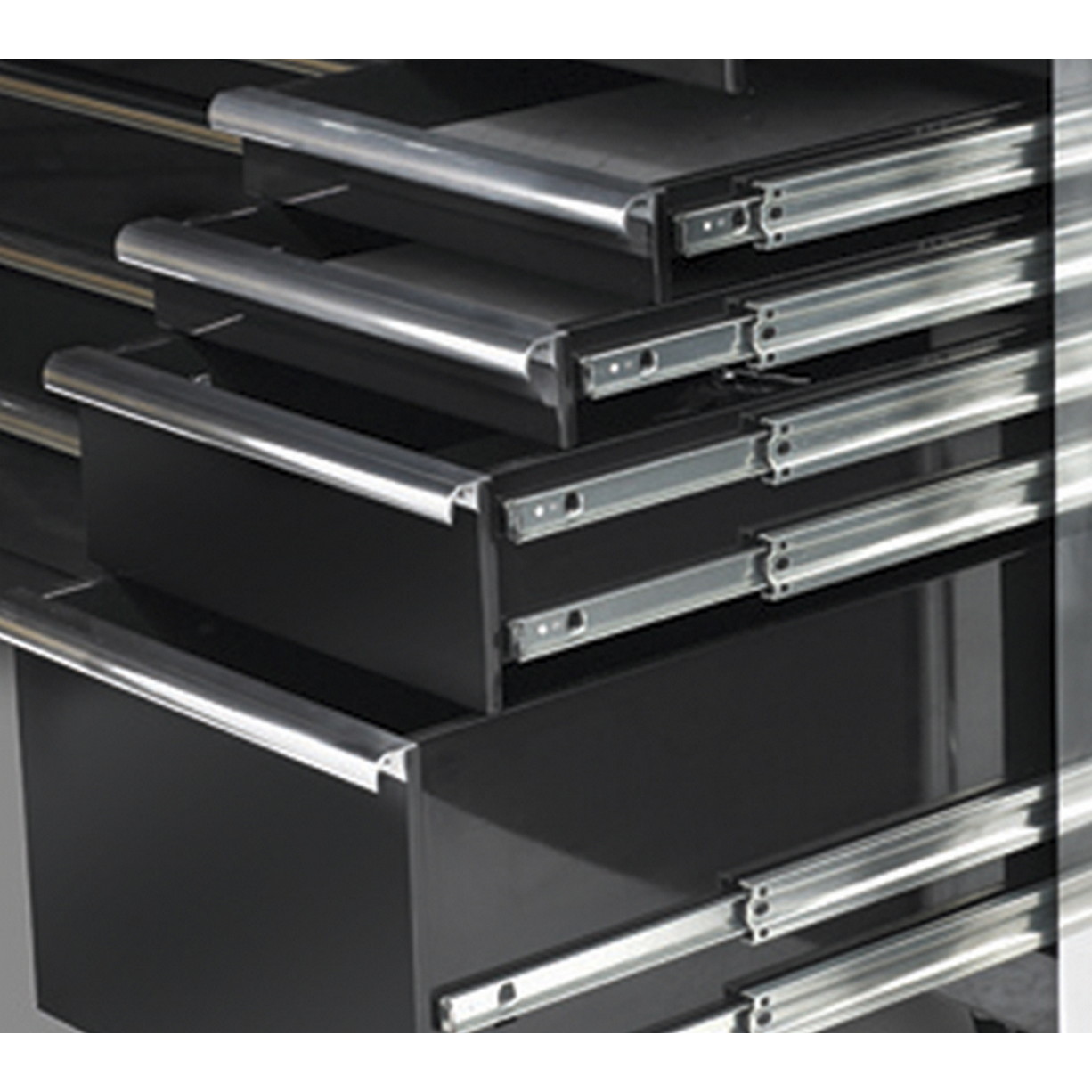 72 17 Drawers Professional Roller Cabinet & Extreme Power Workstation Hutch Combo