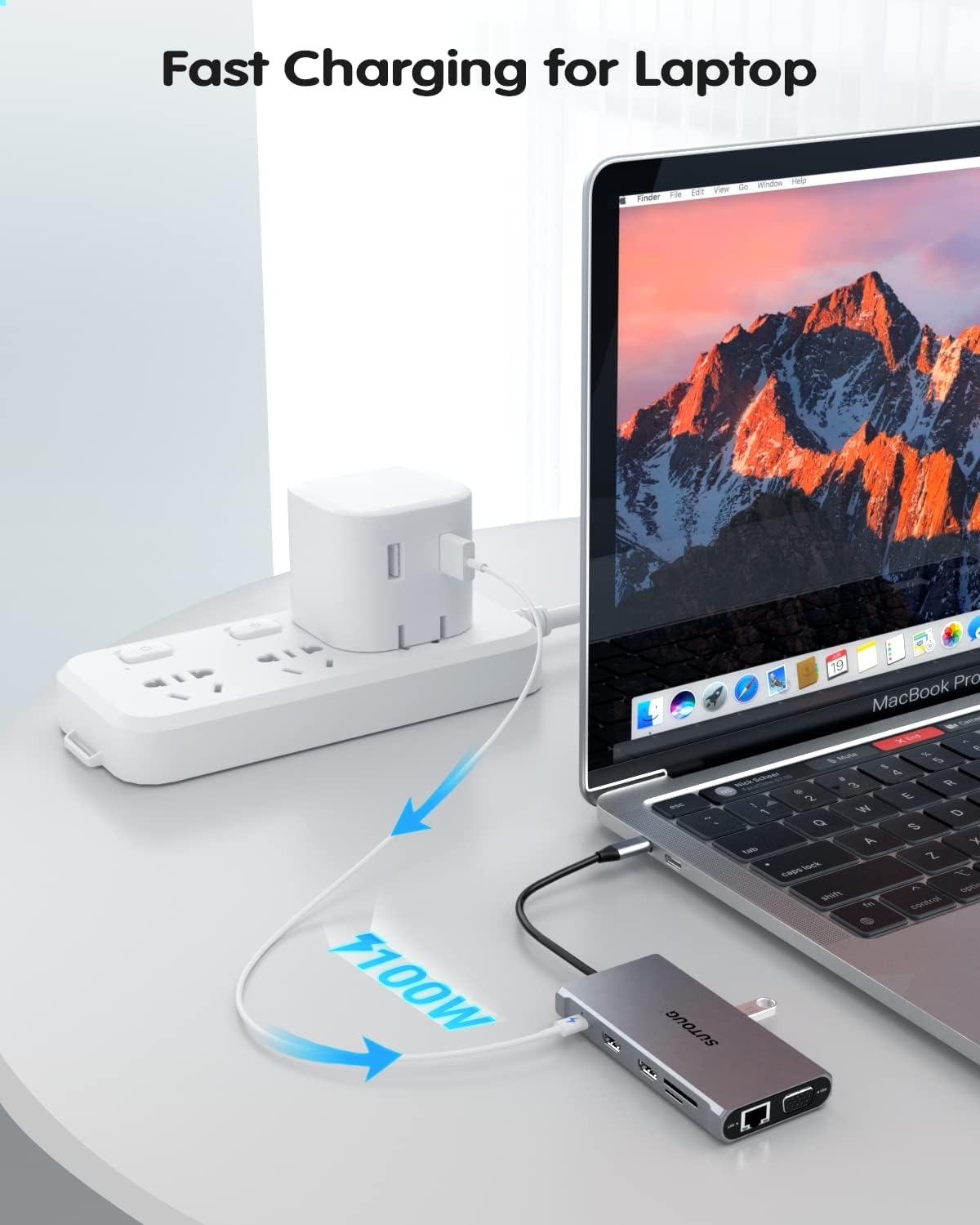 USB C Hub, SUTOUG Docking Station