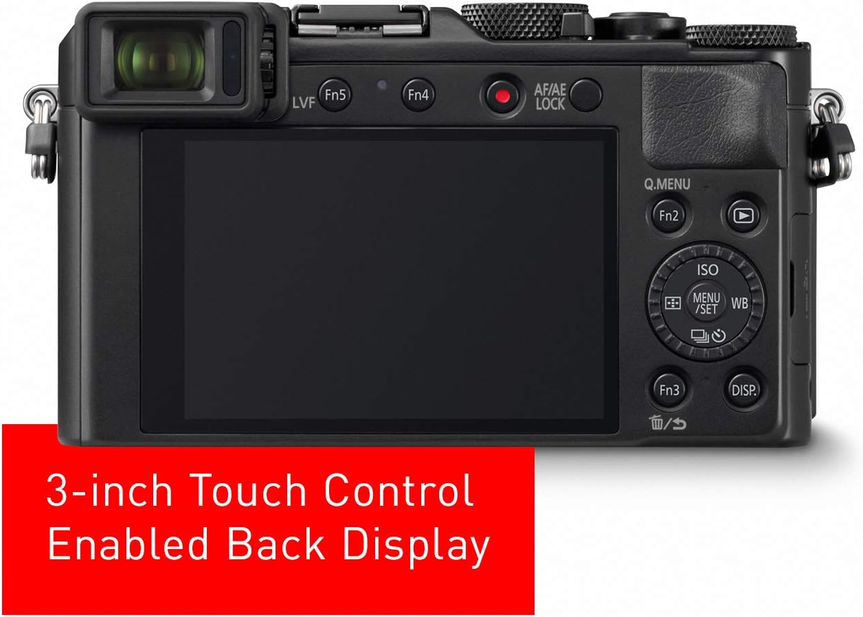 Panasonic Lumix LX100 II Large Four Thirds 21.7 MP Multi Aspect Sensor 24-75mm Leica DC VARIO-SUMMILUX F1.7-2.8 Lens Wi-Fi and Bluetooth Camera with