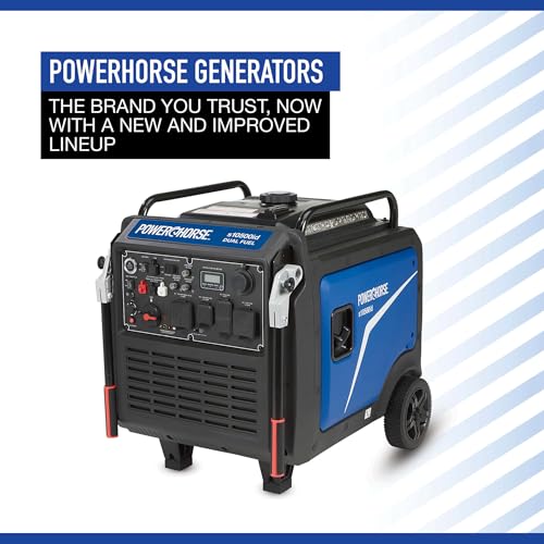 Powerhorse Inverter Generator, 5000 Watts