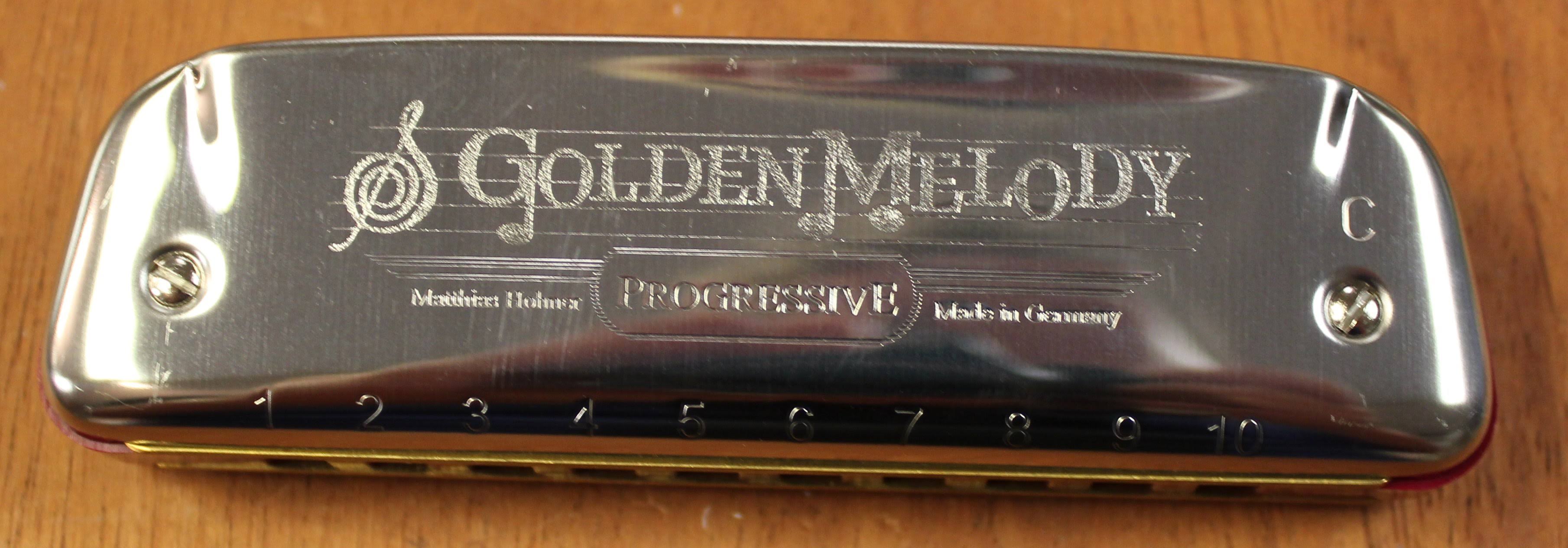 Hohner Golden Melody Diatonic Harmonica, C