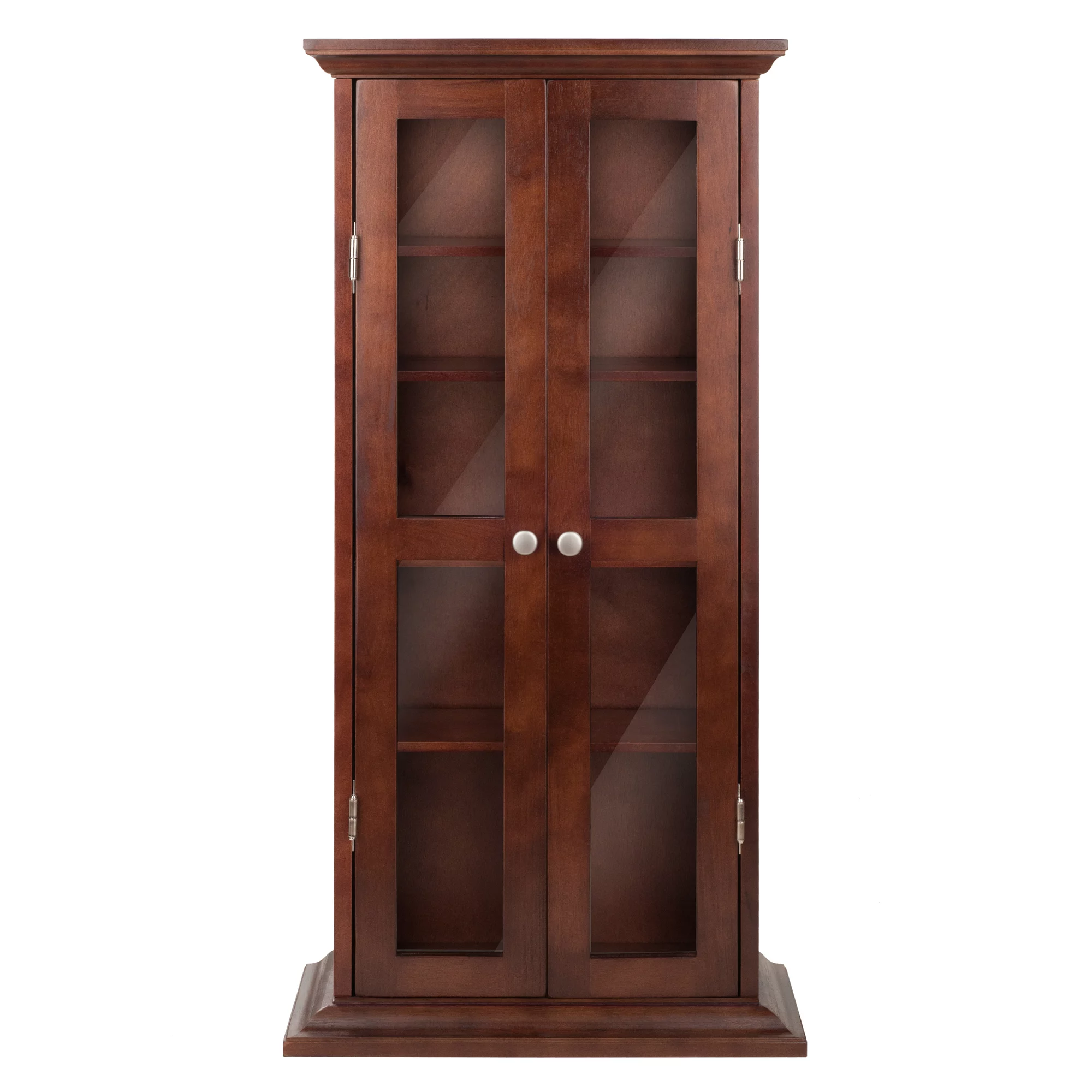 Winsome Wood Holden Media Cabinet, Walnut Finish